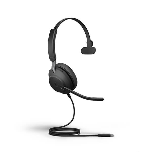 Jabra Evolve2 40 USB - C MS Teams Mono Headset - Headset Sales Ltd