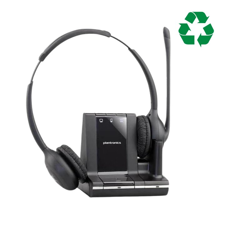 100 x Plantronics Savi W720 Wireless Headset - Refurbished - Headset Sales Ltd