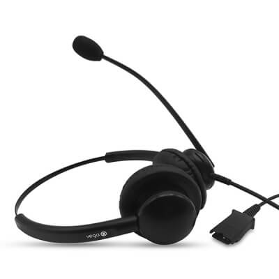 Vega 100B Stereo Noise Cancelling Headset