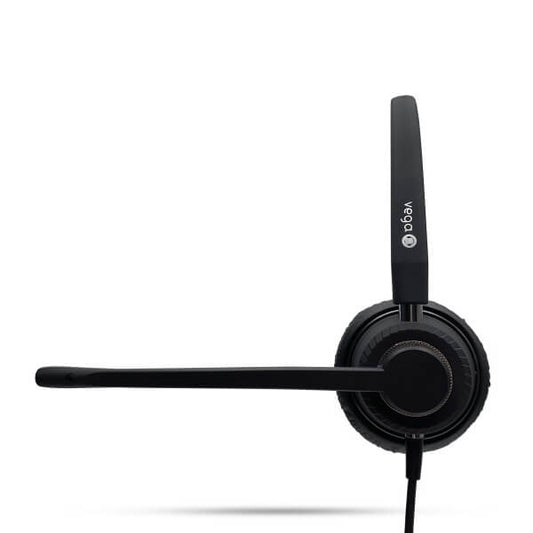Vega Chrome Solo Monaural Noise Cancelling Office Headset