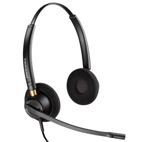 Plantronics EncorePro HW525 USB Stereo Headset - Headset Sales Ltd