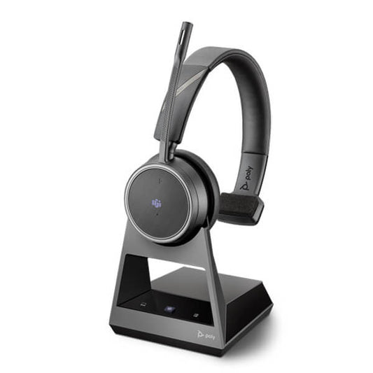 Plantronics Poly Voyager 4210 Office MS Headset With 2 - Way Base - Headset Sales Ltd